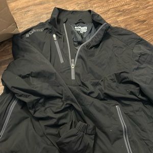 Black‎ Columbia jacket quarter zip